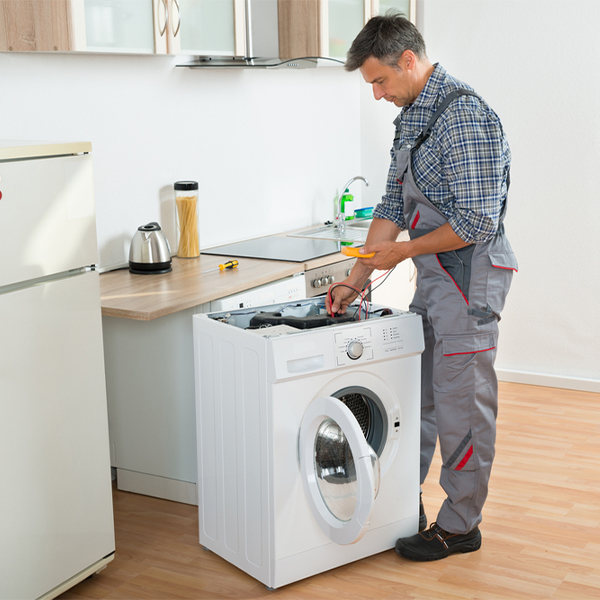 do you offer any warranties or guarantees on your washer repair work in Hunter